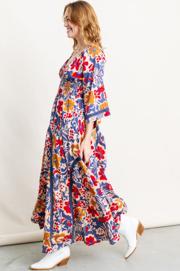 Free People Dixie Floral Maxi Dress - Image 3