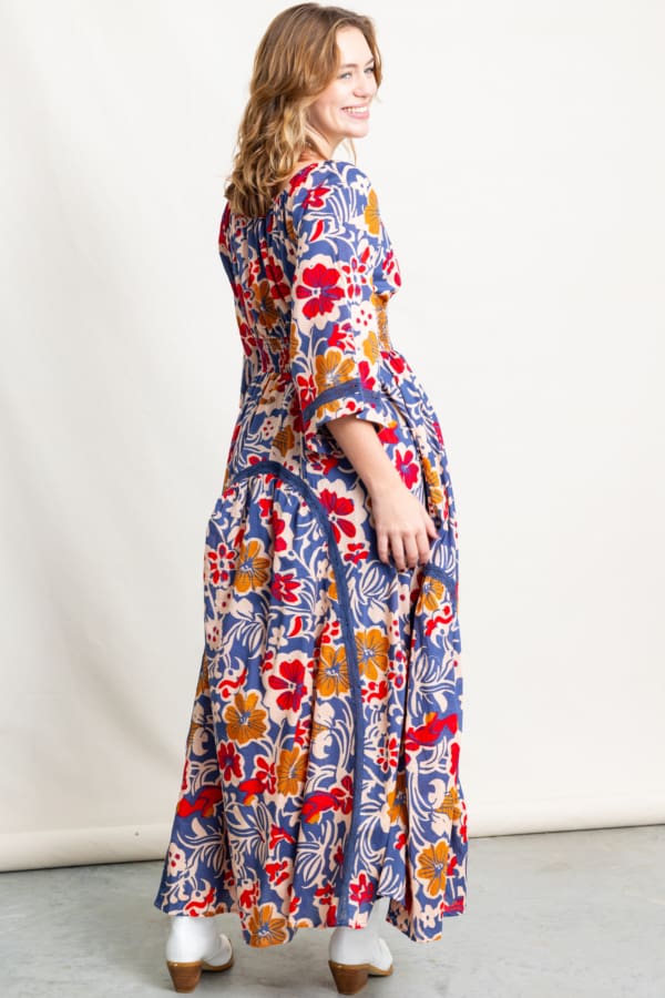 Free People Dixie Floral Maxi Dress - Image 4