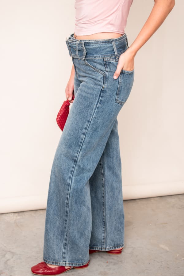 Steve Madden Cove Denim Pant - Image 3