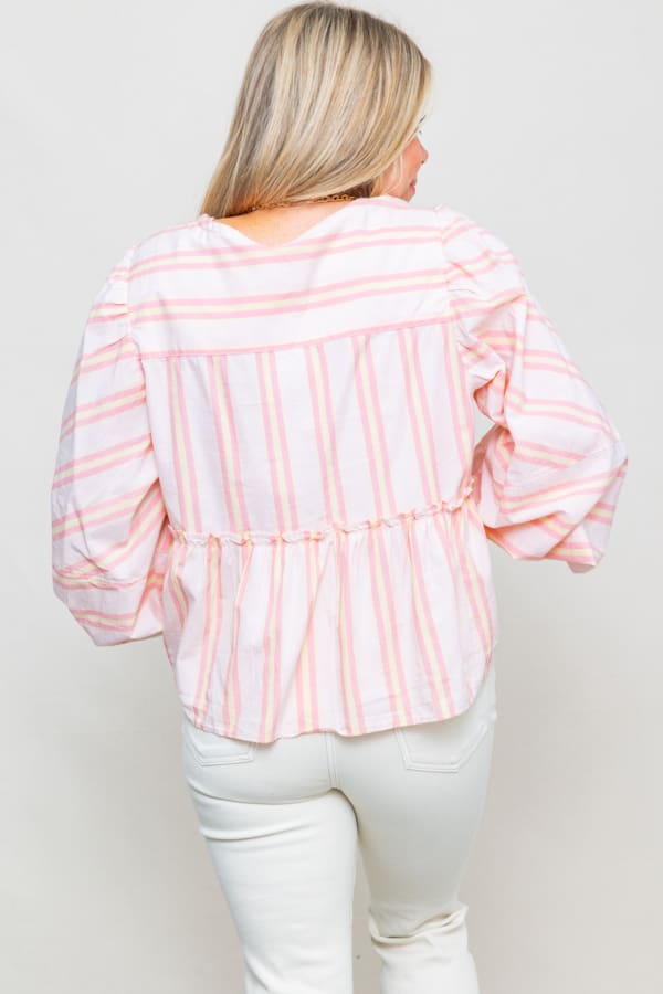 Free People Brunch Babe Blouse - Image 4