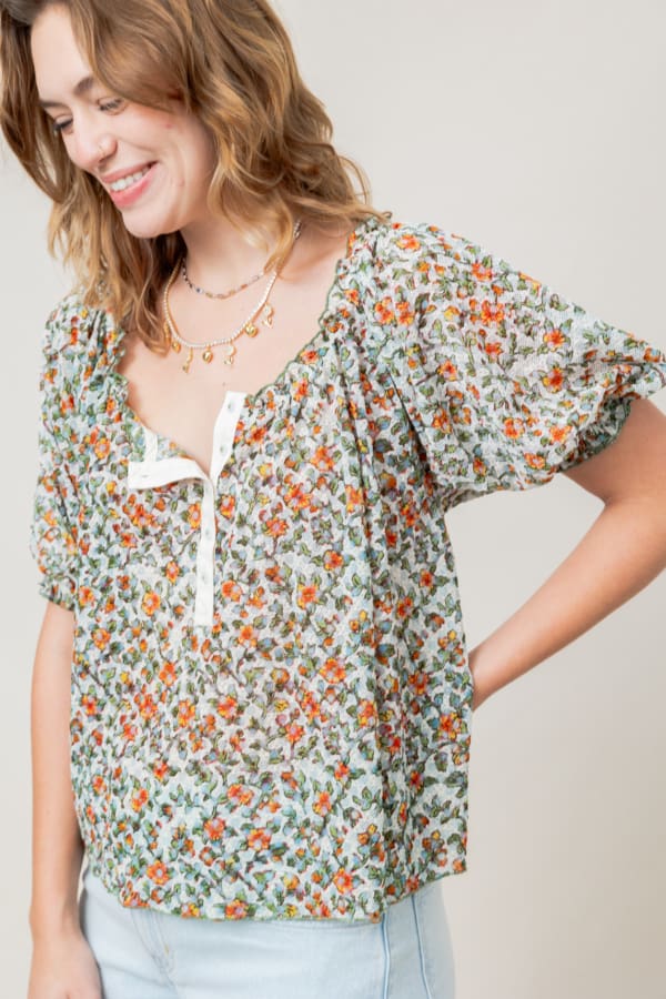 Free People Astra Peasant Top - Image 3